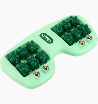 Green spiky massage ball